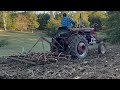 Planting Winter Rye Cover Crop