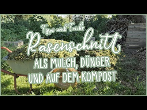 Video: Rasengras kompostieren - Wie man Gras kompostiert