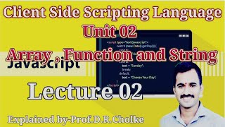 Unit 02 Array, Function and String_02