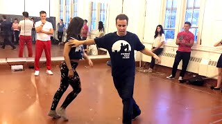 Forró New York Weekend 2019 | Milena Morais \u0026 Rafael forro dance demonstration