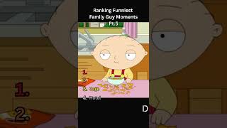 Ranking Funniest Family Guy Moments Pt. 5  #familyguy #funny #comedy #shorts