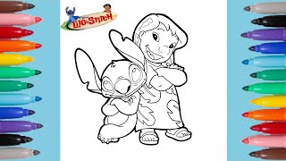Lilo and Stitch Coloring Page Disney Lilo and Stitch
