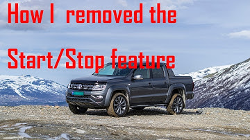 VolksWagen Amarok V6 - How to disable start/stop with Ross-Tech VCDS vag-com