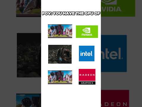 GPU NVIDIA, AMD, INTEL #pc #pcbuild #pcgaming #gamingpc #graphicscard #gpu #rtx