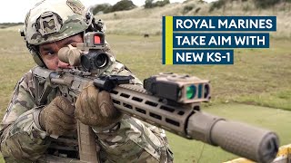 Exclusive: Royal Marines hit the range with new KS1 assault rifle