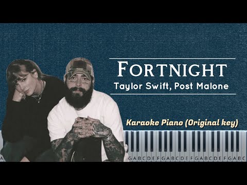 Fortnight (Piano solo) - Taylor Swift