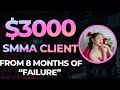 $3,000 SMMA Client After 8 Months, 500+ Looms, 300+ Emails With Zero Success