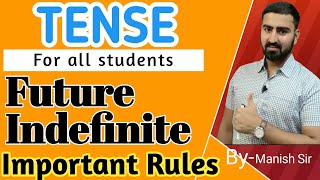 English Grammar | Tense | Future Indefinite  Tense | part - 13