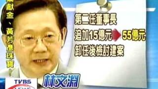 助扁? 林文淵編55億元建中鋼大樓 TVBS 20090213