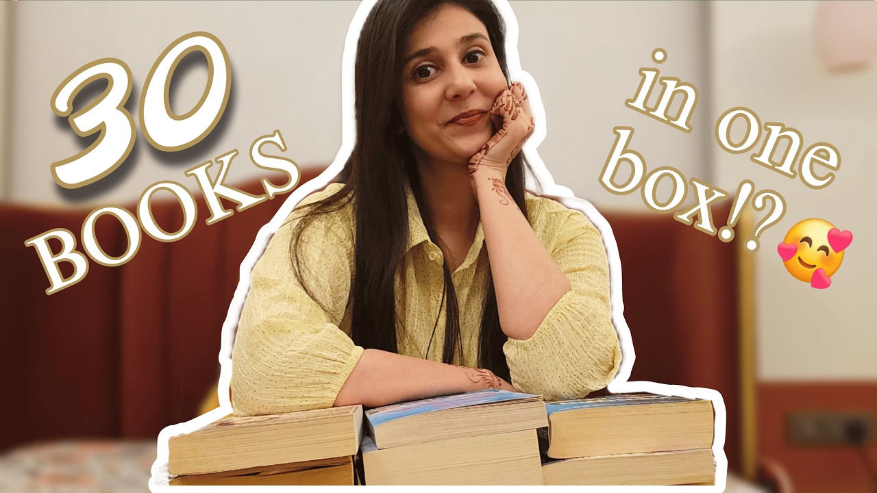 My BIGGEST Book Haul Ever! 30 Books From One Mystery Box! Is it WORTH IT?