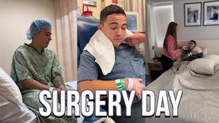 Surgery Day Vlog *dislocated shoulder*