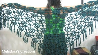 Lacy Flower Shawl - Crochet Tutorial Lacy Flower Shawl - Crochet Tutorial