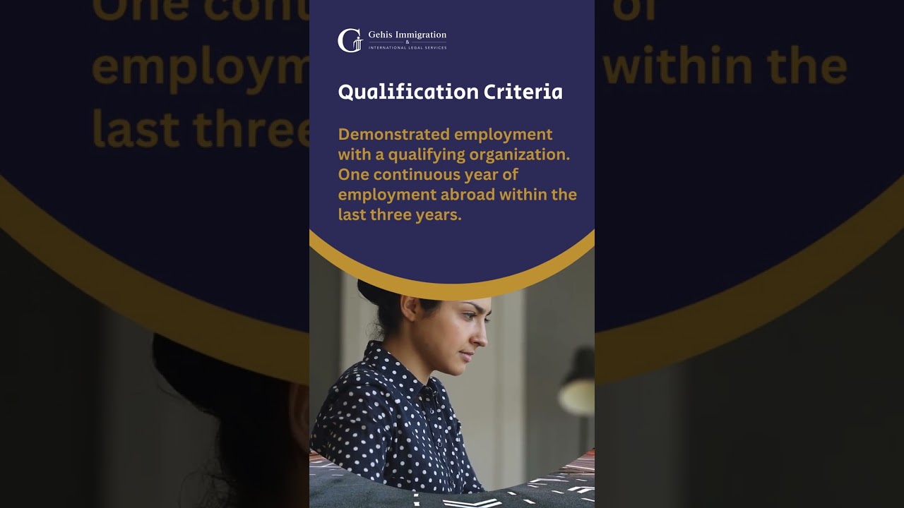 Unlock Your Professional Journey: Exploring the L1 Visa with Gehis Immigration | Comprehensive Guide