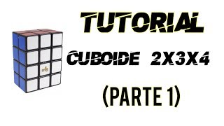 Tutorial cuboide 2x3x4 (Parte 1)