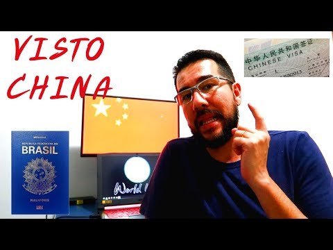 Vídeo: Como Obter Um Visto Para A China