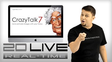 Real-time 2D Live - CrazyTalk7 on Mac App Store