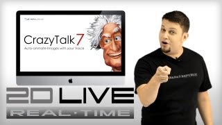 Real-time 2D Live - CrazyTalk7 on Mac App Store screenshot 3
