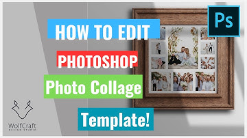 Photoshop Photo Collage Template Tutorial: Easy Drag-and-Drop Guide!