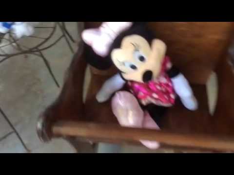 three in one wooden baby child rocker high chair and school desk