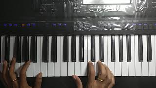 Video thumbnail of "hkrum zup sakse kachin song piano Tutorial"