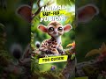 Amazing and adorable baby-fied fusions of animals | AI Generated | AI Art Ambassador