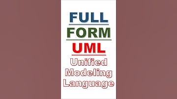 FULL FORM OF UML || WHAT IS THE FULL FORM OF UML ? #shorts