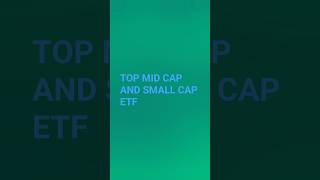 TOP 5 MIDCAP AND SMALL CAP ETF #AUM SIZE #SMALL#MID CAP#2025#INDIA