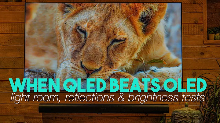 When QLED TVs BEAT OLED TVs | Reflection, Light Room & Brightness