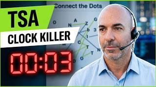 TSA Connect the Dots The Section That Eats Your Clock