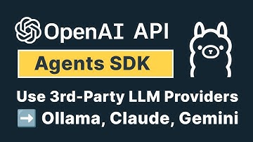 How To Use Ollama (Or Other LLM Providers) In OpenAI Agents SDK.