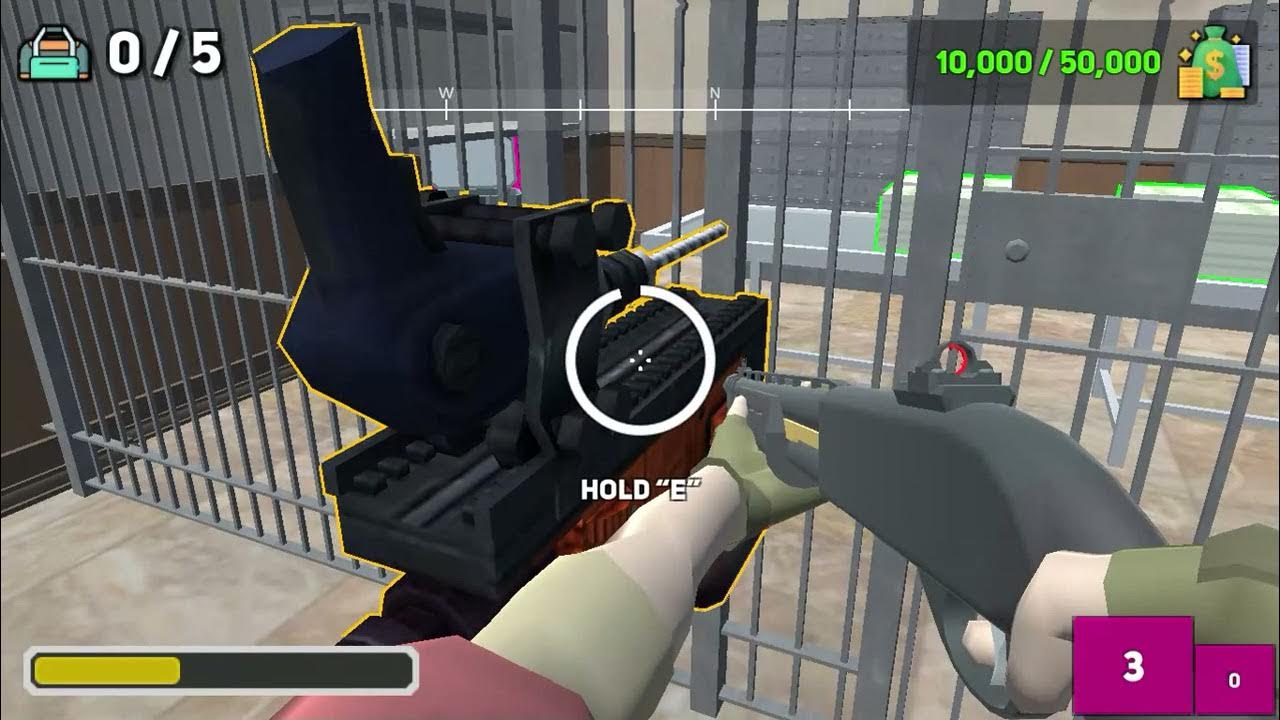 playing bank robbery 2 - YouTube