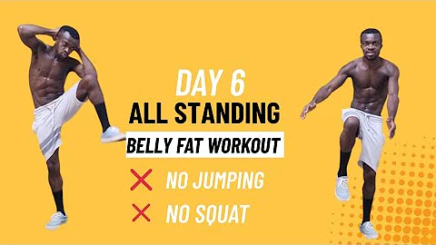 30 Days All Standing Abs Workout Challenge - Day 6