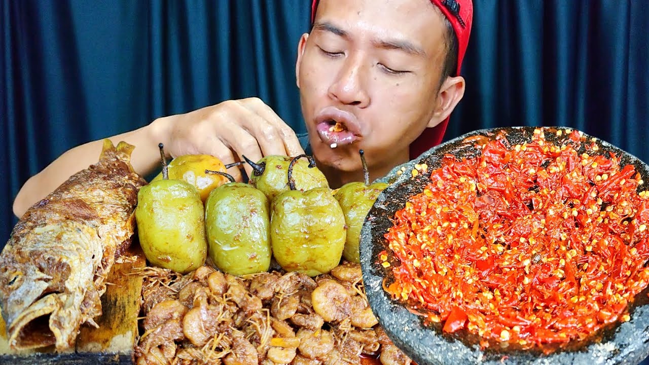 BUKA PUASA PALING PEDAS..‼️CABE GENDOT SAMBEL MERCON