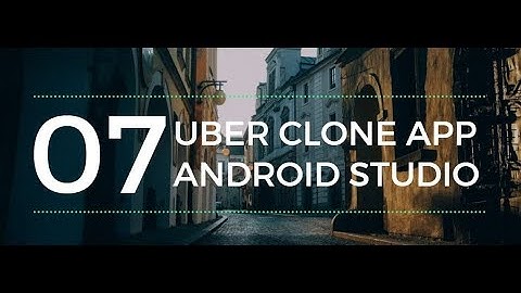Create a car booking Uber clone app in Android Studio Part 7 (SignOut)
