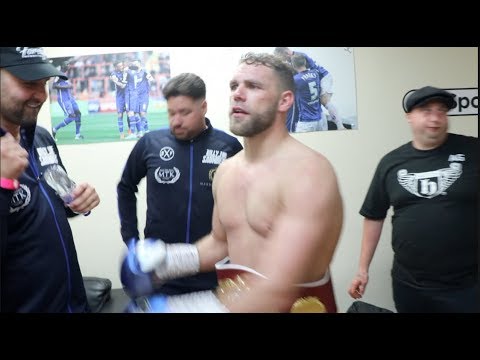 BILLY JOE SAUNDERS (& TYSON FURY) STRAIGHT FROM THE RING - IMMEDIATE REACTION TO WORLD TITLE WIN