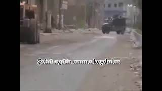 Şehit agitin a*ına koydular kemikleri sızlıyo. Resimi