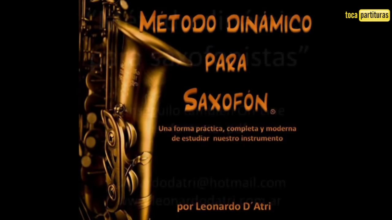 Método para Aprender Saxofón venta Libro Pdf para Saxofonistas - YouTube