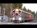 Caltrain Action at Menlo Park - January 24th, 2020