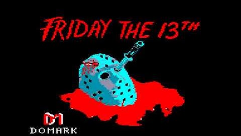 Friday The 13th (Amstrad CPC) - Full tape loading sequence