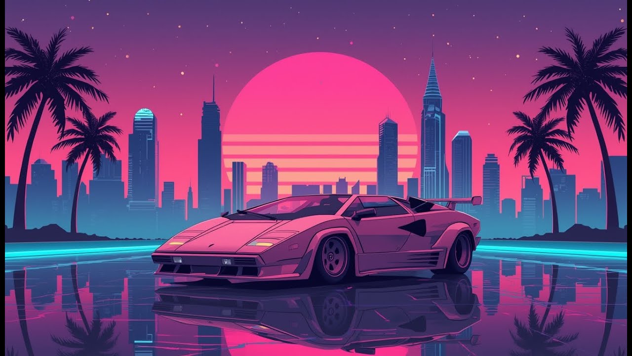 MIAMI NIGHTS 🌴 80s Synthwave / Outrun Mix