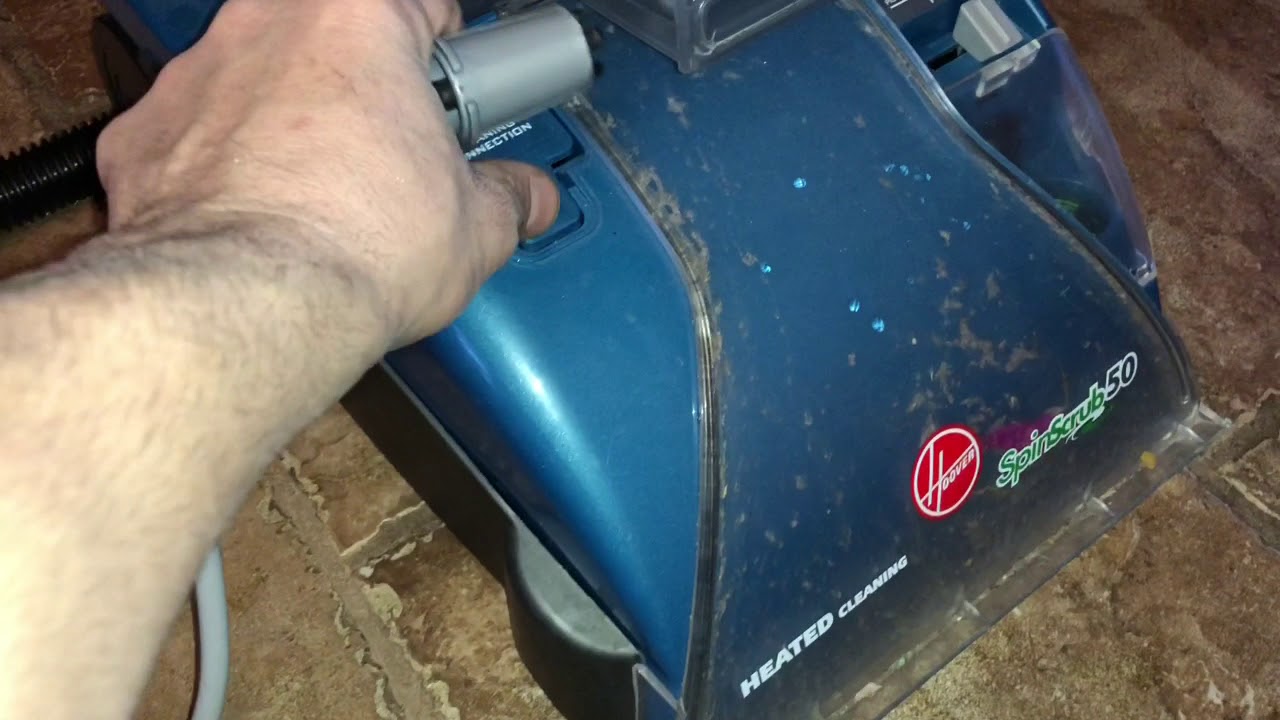 Hoover SpinScrub SteamVac Brush Removal 