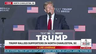 FULL SPEECH: President Donald J. Trump Holds a Rally in North Charleston, S.C. - 2/14/24