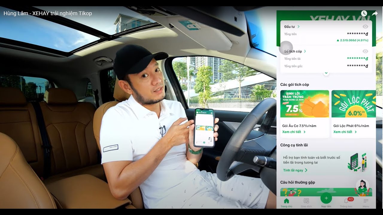 Hùng Lâm - XEHAY trải nghiệm Tikop