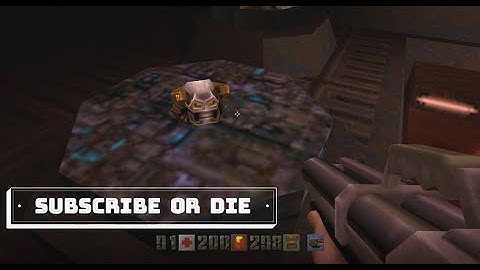 Quake 2 Big Gun, Captains Head, Satellite,