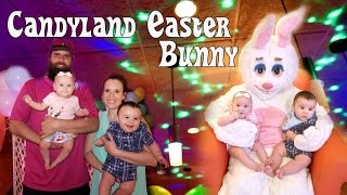 Twins First Easter Baskets & Candyland Easter Bunny!