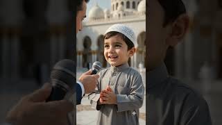 Tiny Muslim Kid Answers Quran Question | MashaAllah! 🤲✨#IslamicKids #QuranQuiz #MuslimKids #Islamic