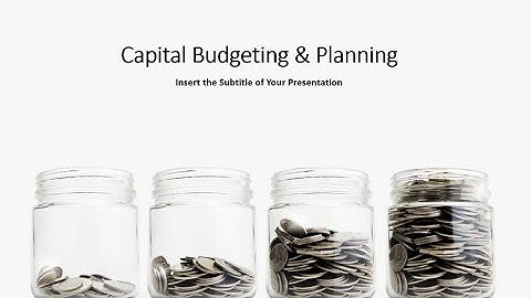 Capital Budget Planning PowerPoint Template [Free Download Link]