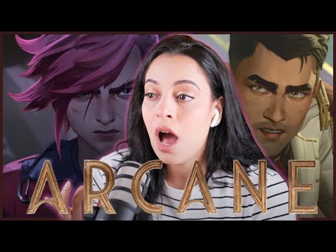This is crazy... "Arcane: League Of Legends E8 ''Oil and Water'' **FIRST TIME Reaction/Commentary **