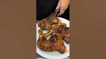 Tandoori Chicken ASMR Cooking || #shorts #asmr #recipe #cooking #indianasmrworld #chicken #food