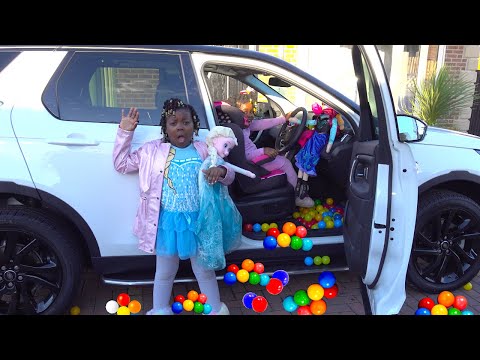 Leona And Sharon Play With Frozen Elsa And Anna Dolls